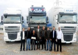2012 DAF teslimatları Aylar Uluslararası Taşımacılık